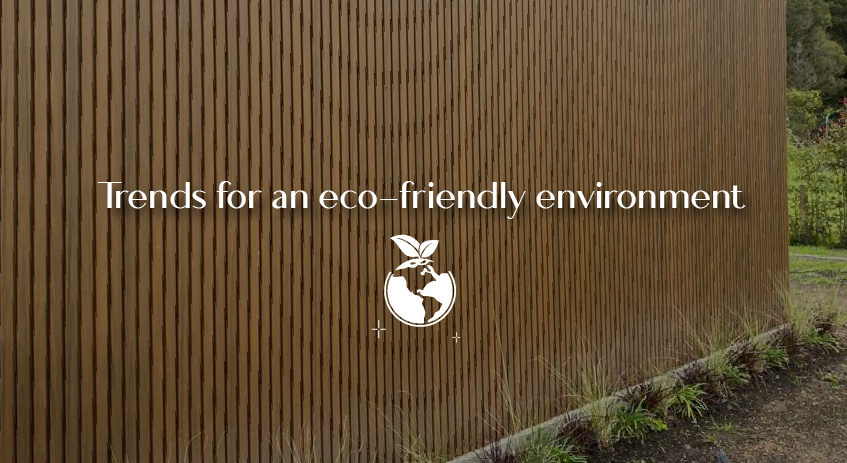 Sustainable and natural design: Trends for an eco-friendly environment